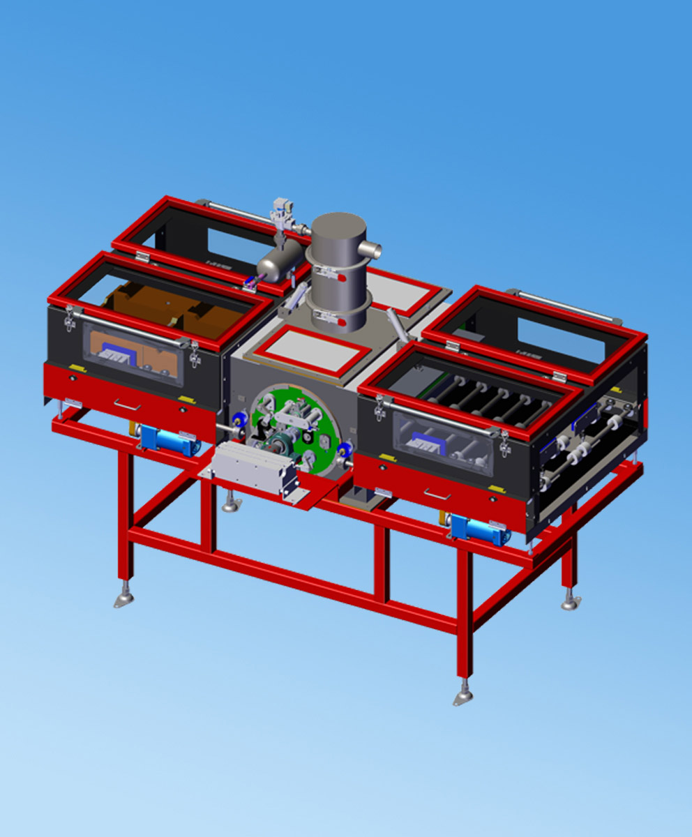 双工位卸钵系统